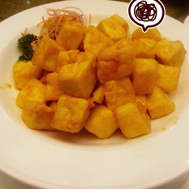 蟹黃炸豆腐