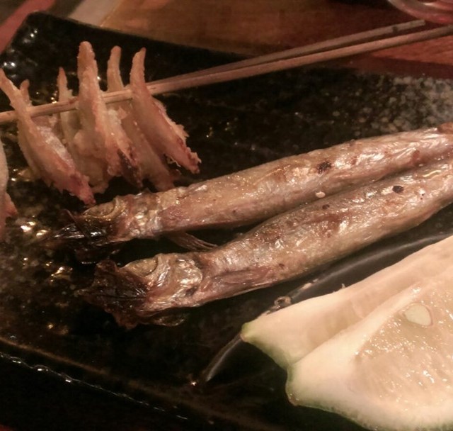 雞軟骨和秋刀魚