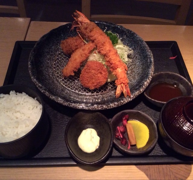 吉到虾定食