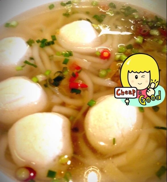 Mee tai mak fish ball 