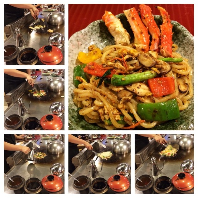 Alaskan King Crab Yaki Udon