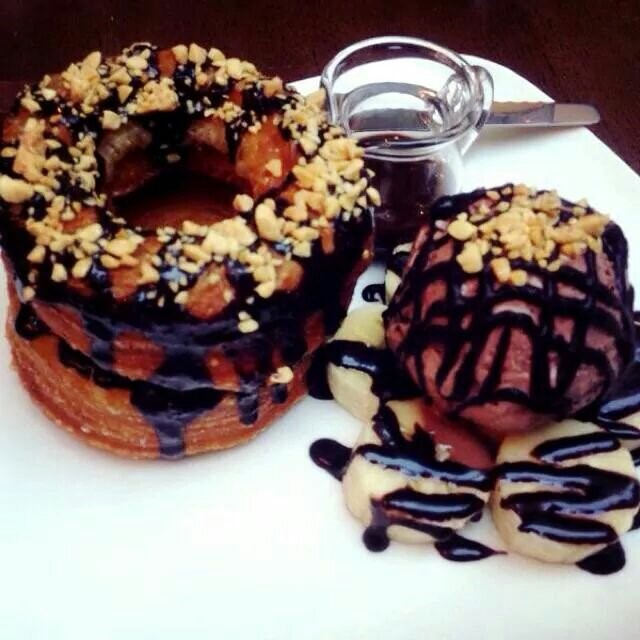 冰淇淋也好吃（但真的很甜啊）