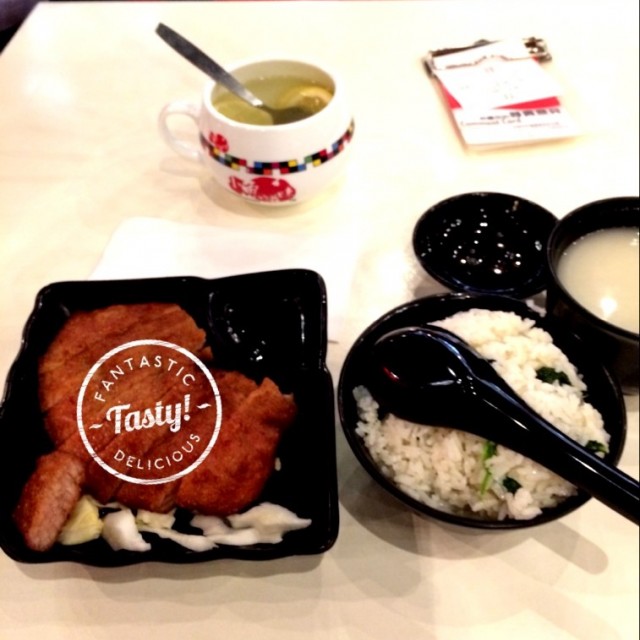上海排骨菜飯