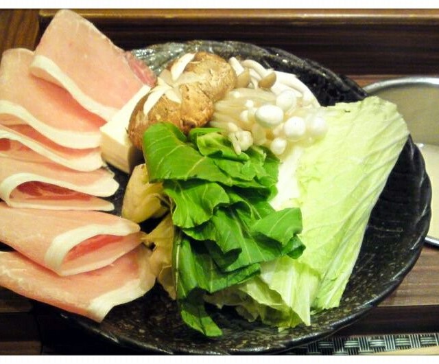 豚肉SHABU SHABU LUNCH SET