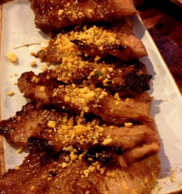 此店出名菜，但我地覺得食落似豬頸肉多過係牛！