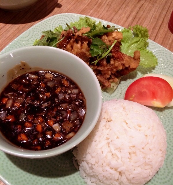 Black Pepper Soft Shell Crab Rice Set
