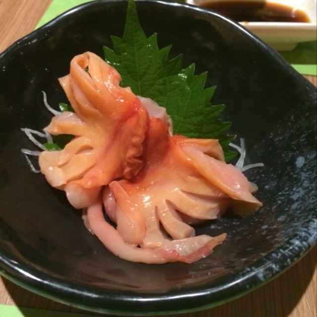活赤貝刺身