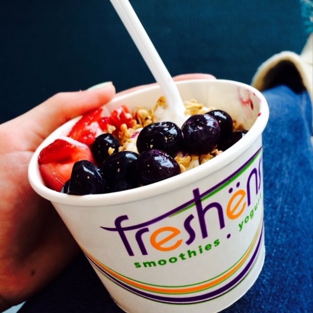 Mixed berry froyo