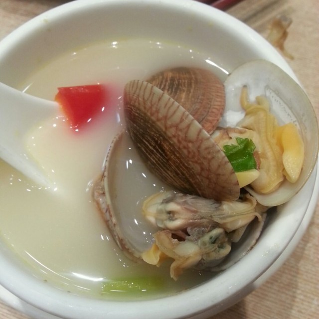 有蜆帶出鮮味，少計胡椒辣味剛好，勁好飲