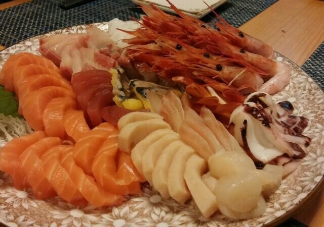 刺身拼盤
