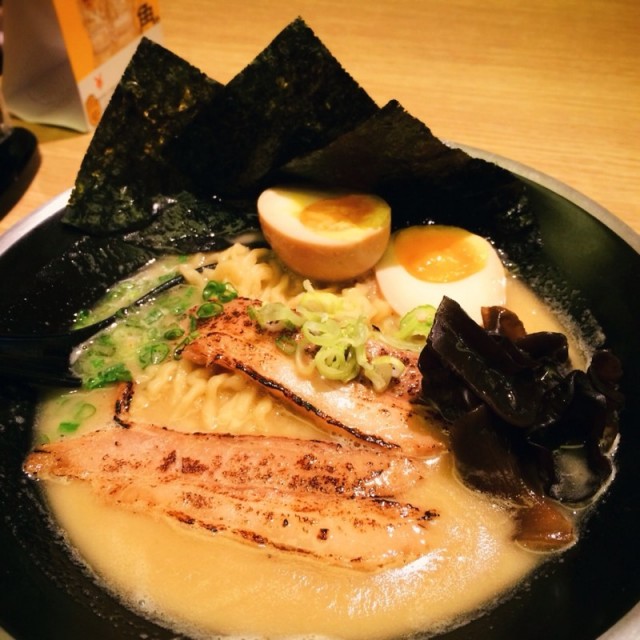W Soup Tonkotsu Ramen