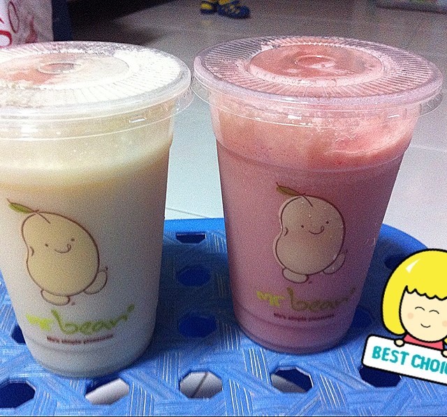 Fruity soya milk