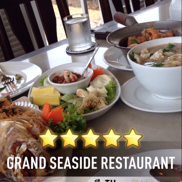 กุ้งอบวุ้นเส้น,ปลากระพงทอด,น้ำพริกกะปิ