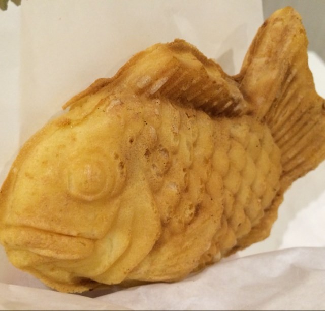 Egg and Bacon Taiyaki ($2.20)
