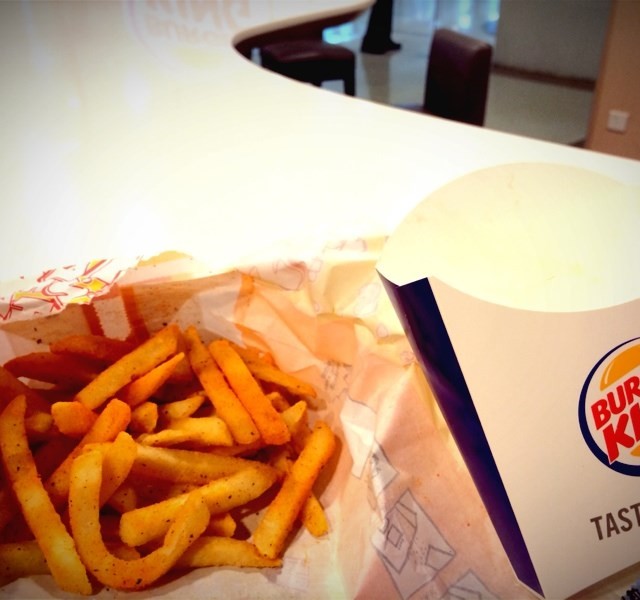 Burger King 薯条 x 麦当劳 Shake Shake 粉 👍