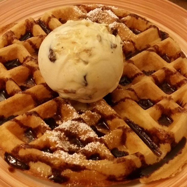 Nice waffle....
