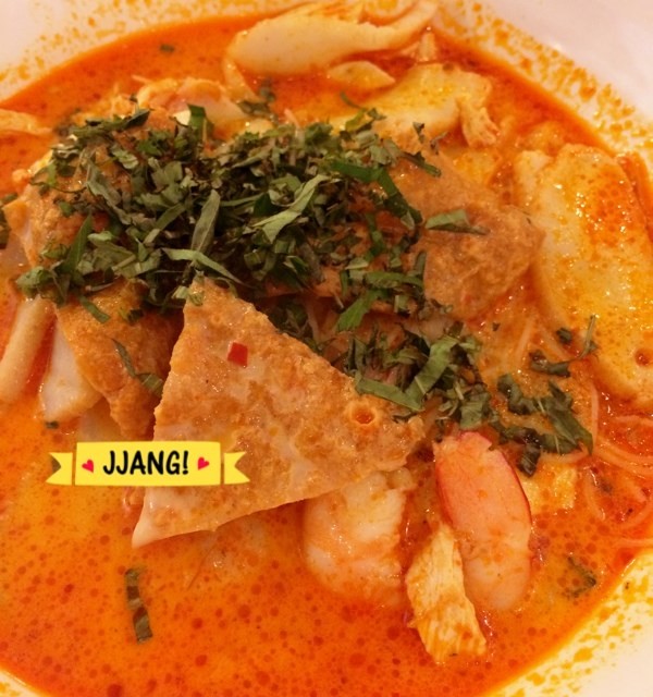 Laksa with chicken