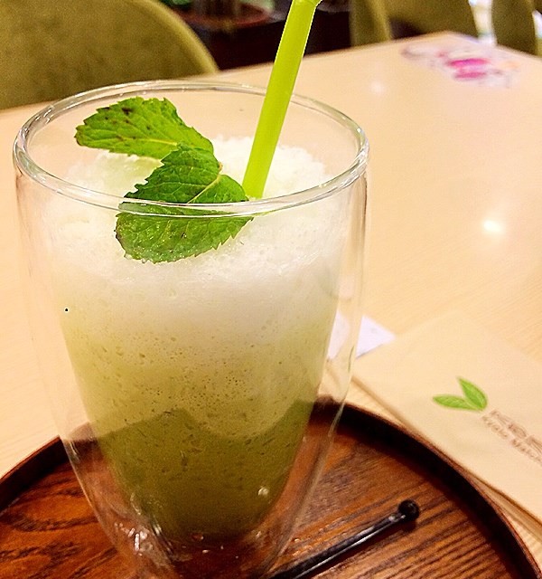 抹茶奶昔