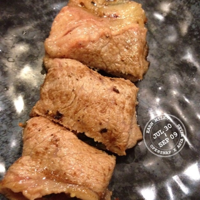 輕輕地燒，半生熟