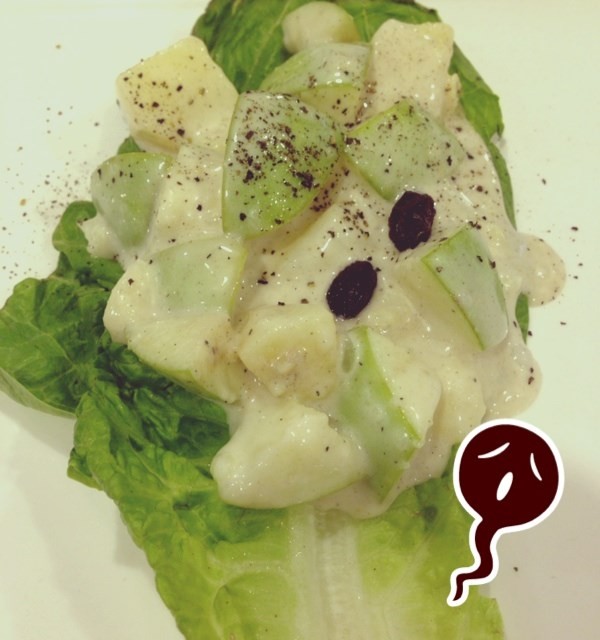 Apple and potato salad