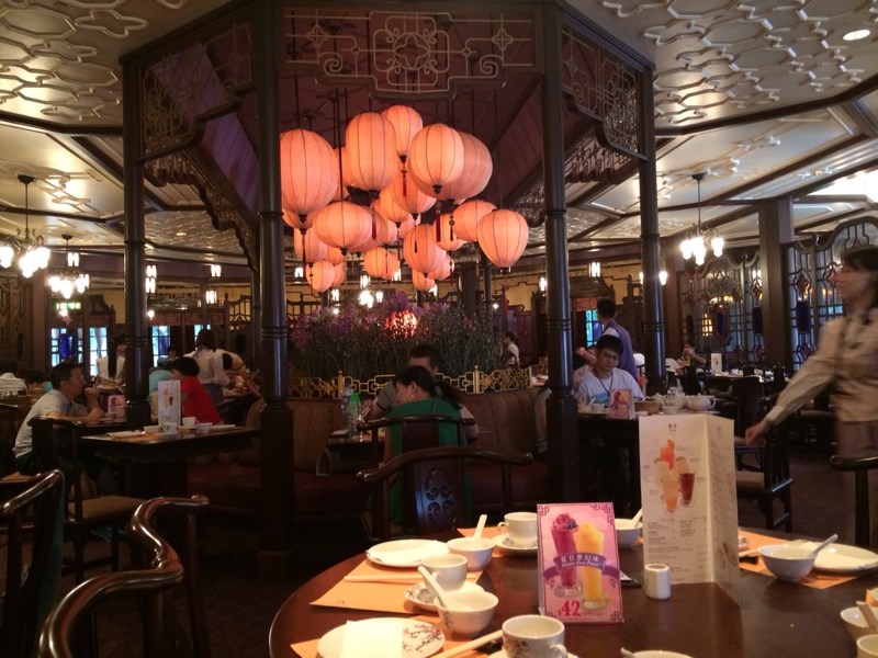 中式装修 香港大屿山的迪士尼中菜厅 美心 Openrice 香港开饭喇