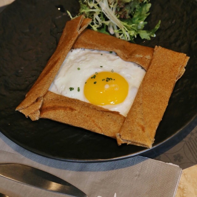 火腿芝士雞蛋galettes