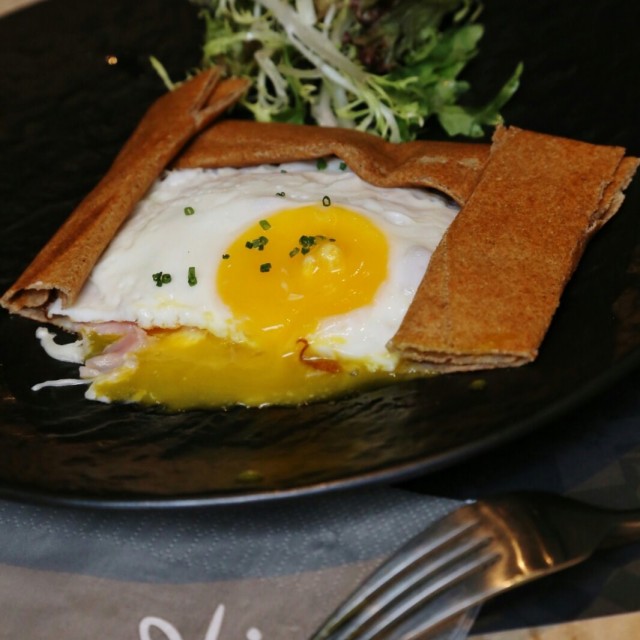 galettes帶有陣陣喬麥粉ge麥香,不過邊位唔夠脆!