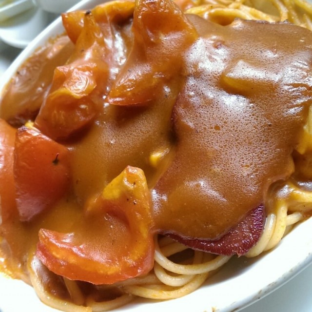 茄汁繪牛脷飯