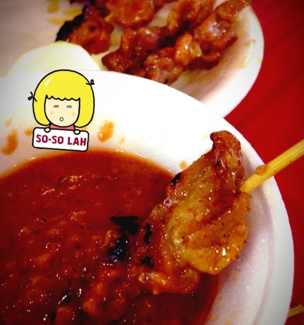 Satay chicken & pork