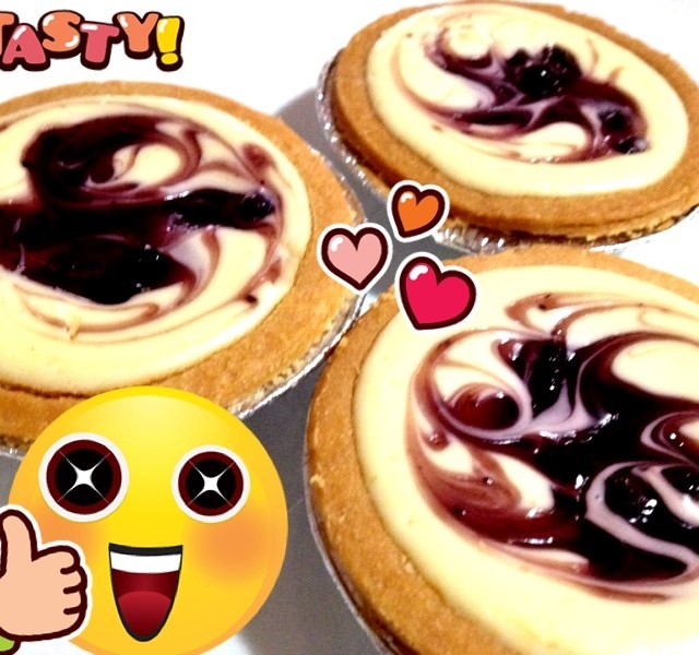Blueberry Cheese Tart