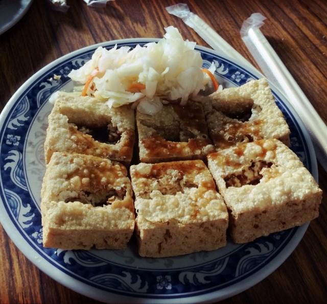 外酥內軟的好吃臭豆腐