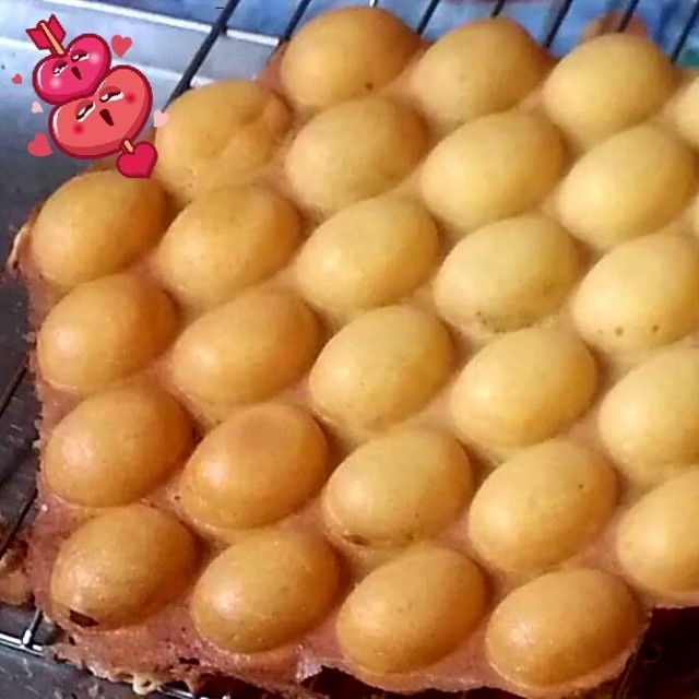 最好味！外層鬆脆；内裡鬆軟。好香蛋味～但要有耐性啊～