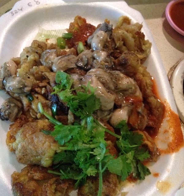 Fried Oyster Omelette