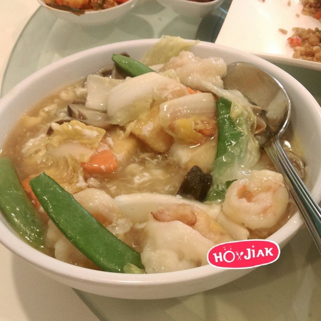 Prawn and Egg tofu