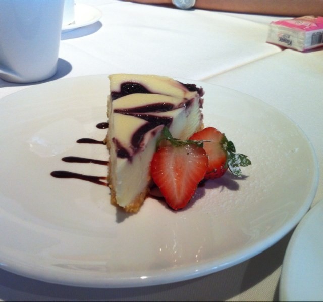 Blueberry cheese cake