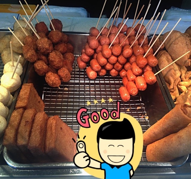Carrot cake, Mini Hot Dog & Spring Roll