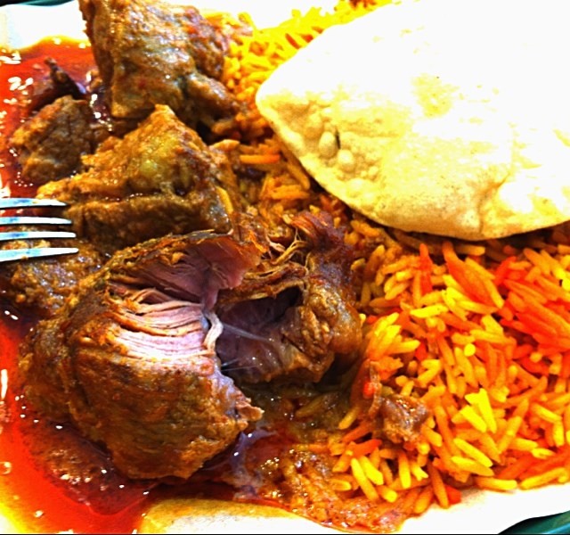 Briyani beef rendang