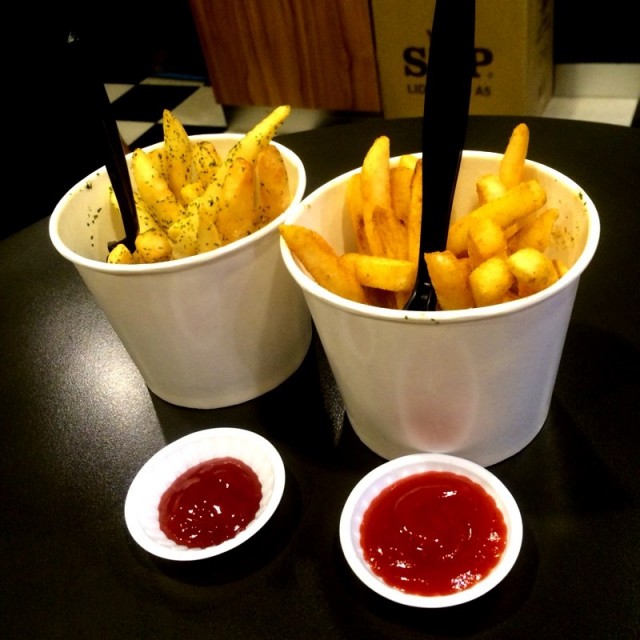 Seaweed and Curry Fries