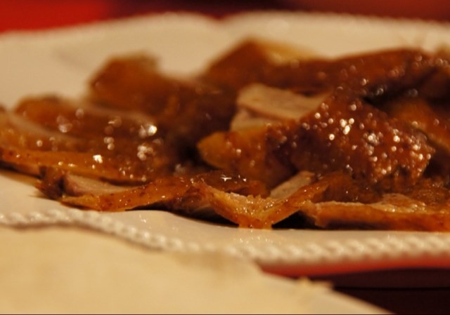 再嘗北京填鴨 一个月内第三次