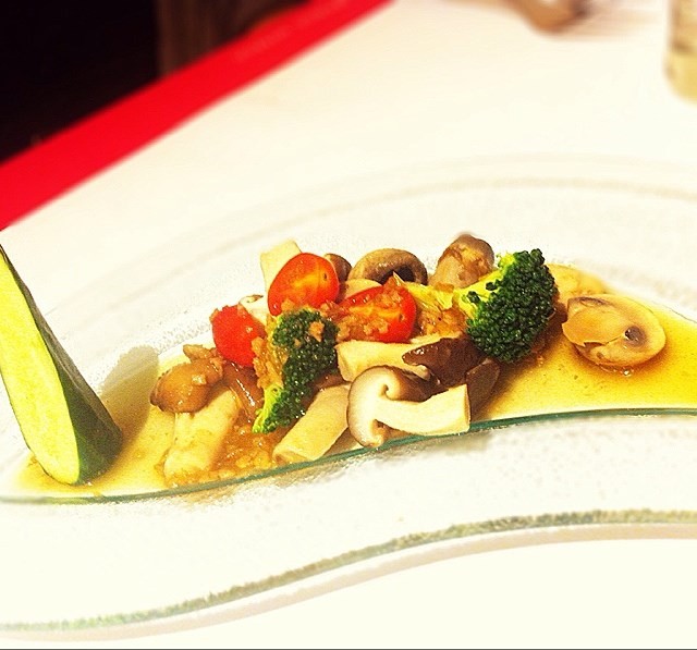 Salad course
