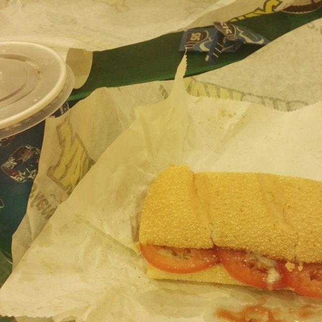 Spicy Italian sandwich