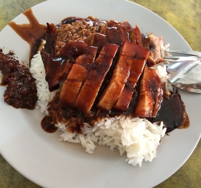 Duck and Roasted Pork Rice