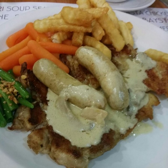 Chicken Chop with Chipalota Sausage