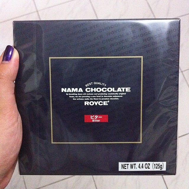 Bitter Nama Chocolate