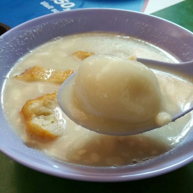 Ah Balling Peanut Soup