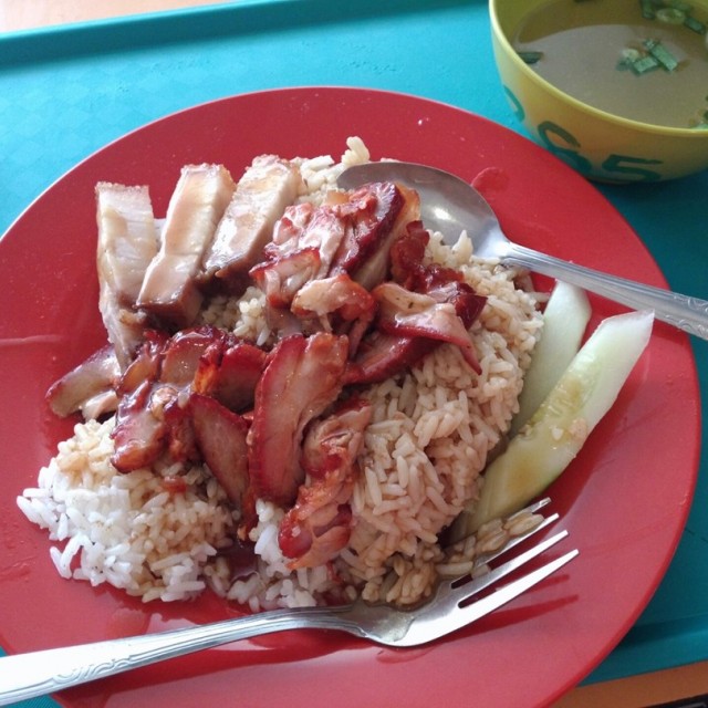 Char Siew Roasted Pork Rice