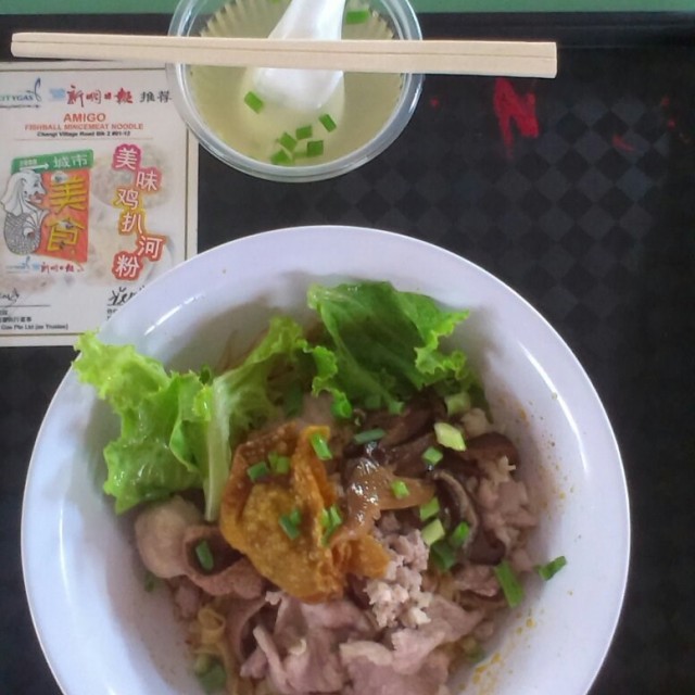 Bak Chor Mee Minced Meat Noodles