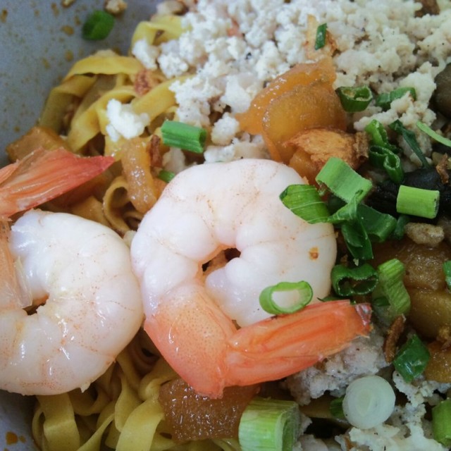 Bak Chor Mee Minced Meat Noodles