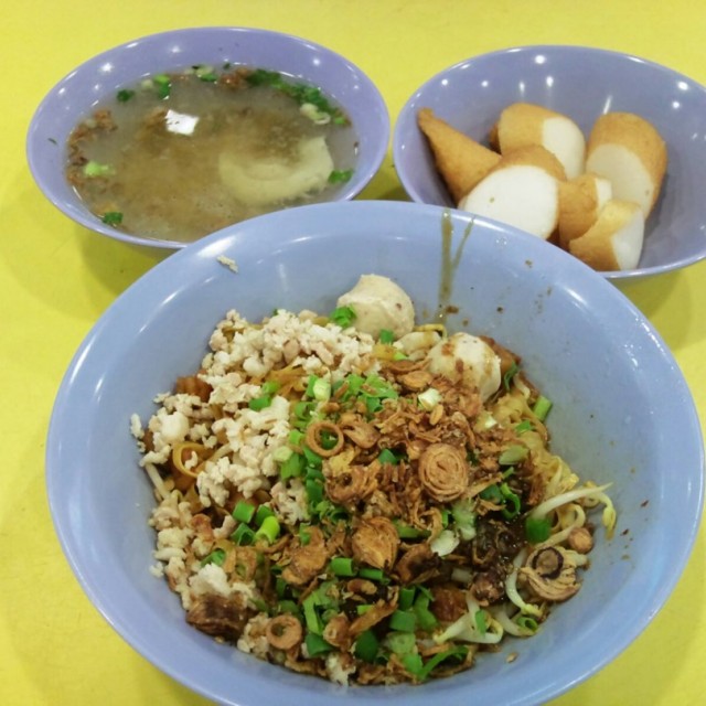 Bak Chor Mee Minced Meat Noodles