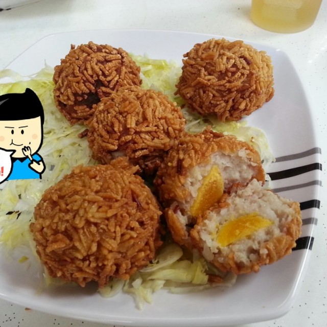 Pearly Fried Meatball
